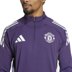 Manchester United Tiro 25 Competition trainingsshirt heren aurora plum*adidas New