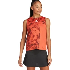 Paris Match tennis tanktop dames preloved red*adidas