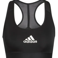 Powerreact Medium Support sport bh dames zwart*adidas New