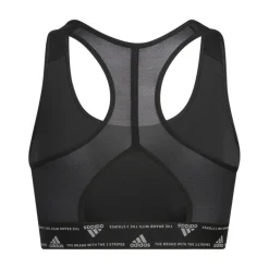 Powerreact Medium Support sport bh dames zwart*adidas New