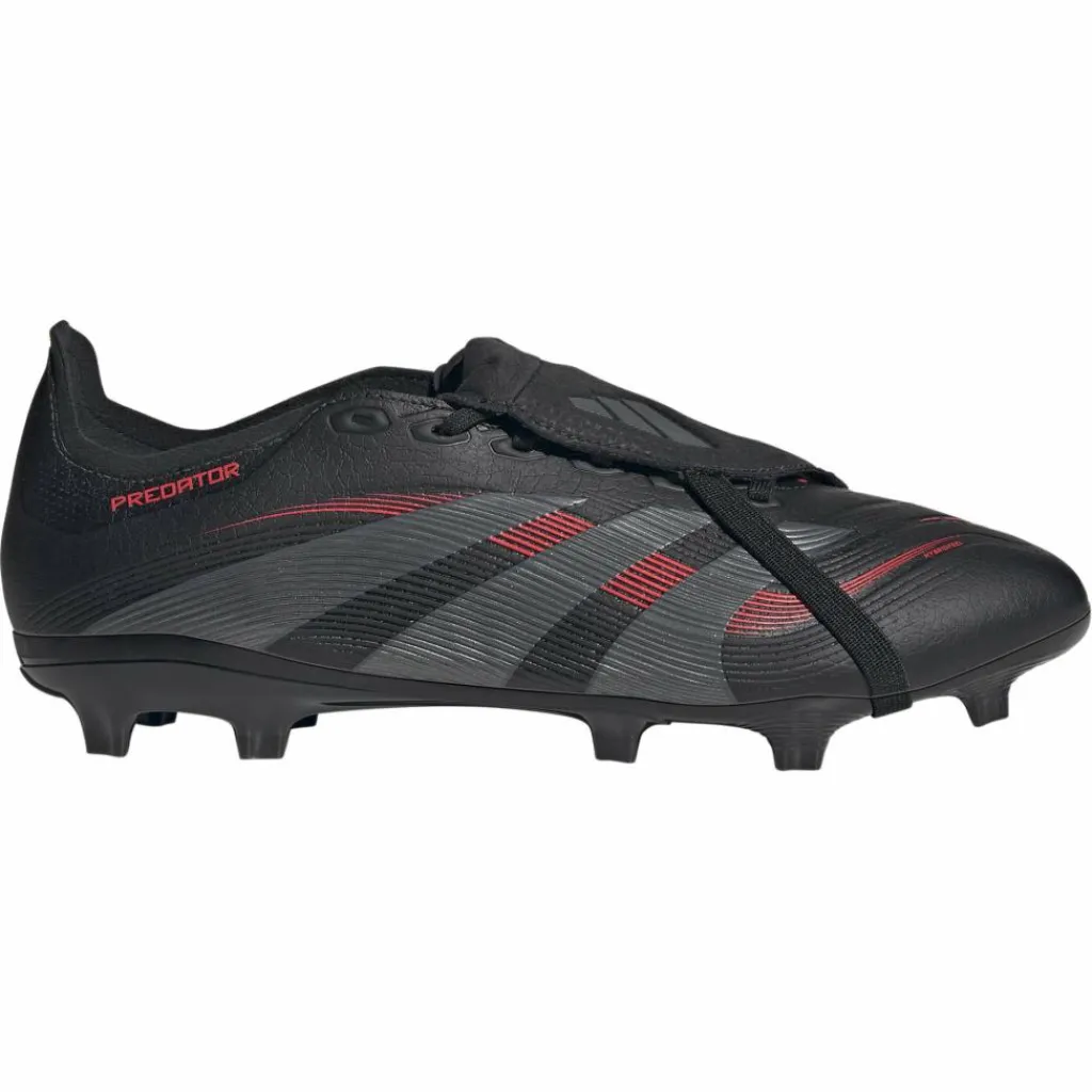 Predator League FG MG voetbalschoenen heren core black grey four lucid red*adidas Discount