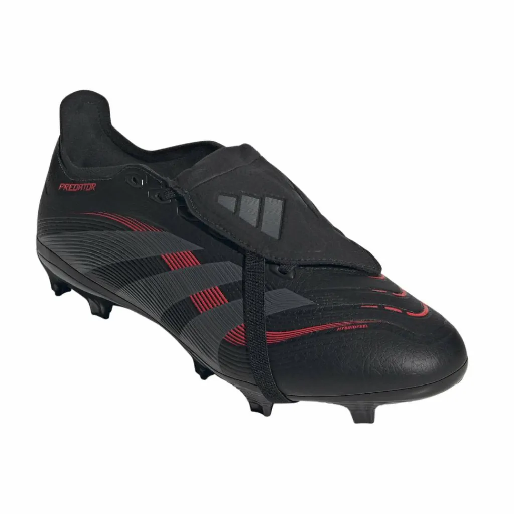 Predator League FG MG voetbalschoenen heren core black grey four lucid red*adidas Discount