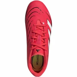 Predator League FG MG voetbalschoenen junior lucid red cloud white core black*adidas Outlet
