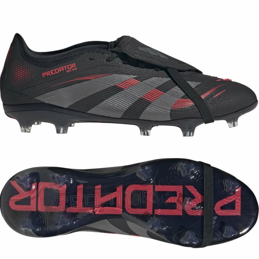 Predator Pro FG voetbalschoenen heren core black grey four lucid red*adidas Best
