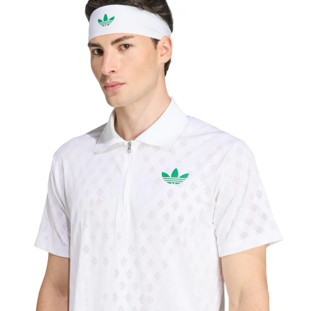Pro Climacool+ Freelift tennispolo heren white*adidas Clearance