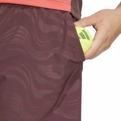 Pro Ergo tennisshort heren aurora ruby brown*adidas Hot