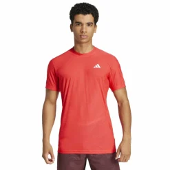 Pro FreeLift tennisshirt heren semi lucid red*adidas Sale