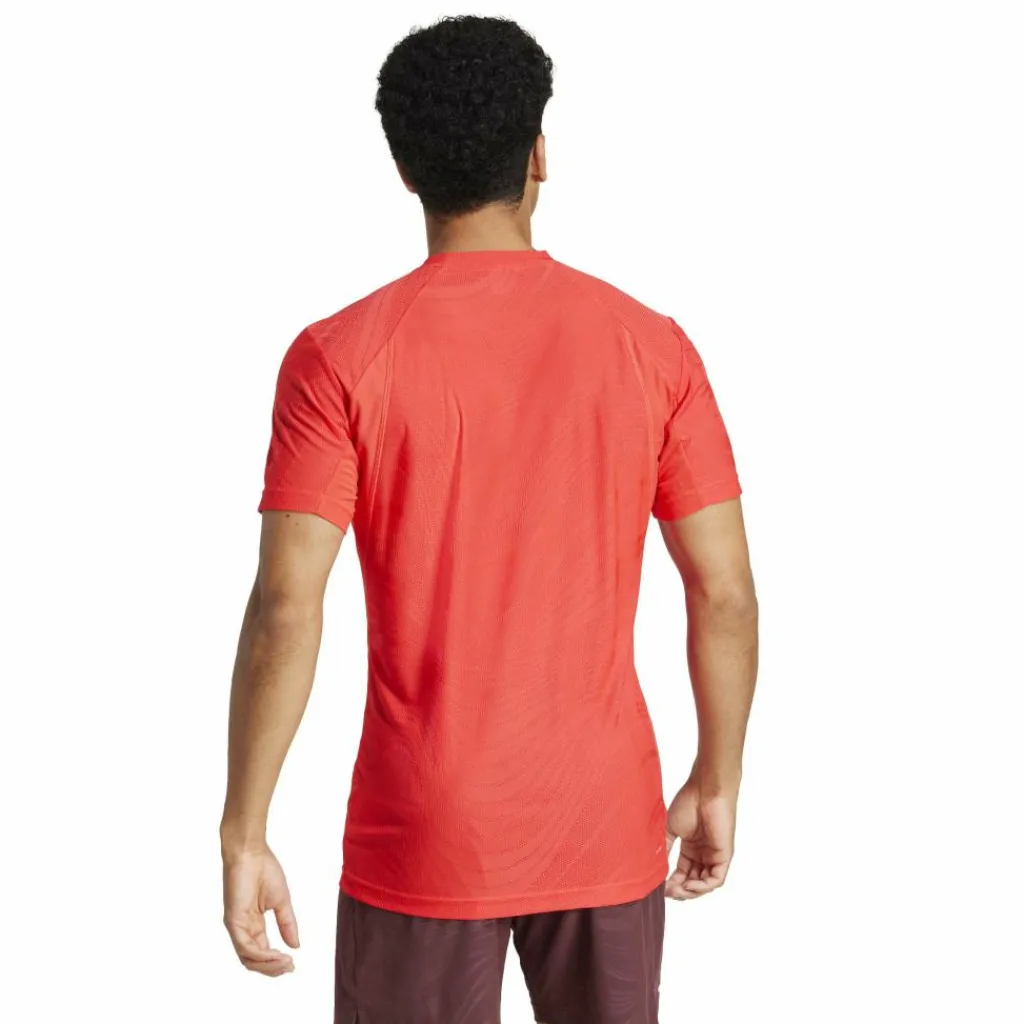 Pro FreeLift tennisshirt heren semi lucid red*adidas Sale