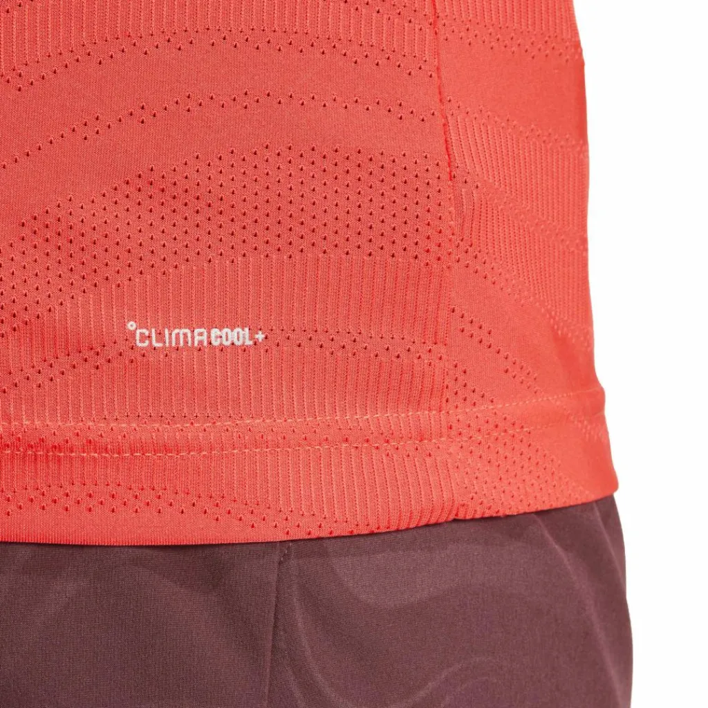 Pro FreeLift tennisshirt heren semi lucid red*adidas Sale