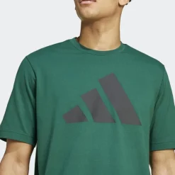 PWR 3 Graphic shirt heren collegiate green*adidas New