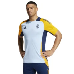Real Madrid Tiro 24 Competition voetbalshirt heren glow blue crew orange team navy blue 2*adidas Clearance