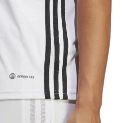 Tabela voetbalshirt dames 23 white black*adidas Best