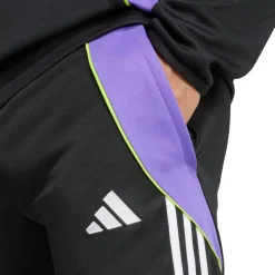 Tiro 24 trainingsbroek heren black purple rush*adidas New