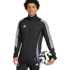 Tiro 24 trainingsjack heren black purple rush*adidas Discount