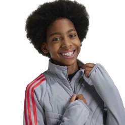 Tiro 24 Winterized trainingsshirt junior light onix shock red*adidas Outlet