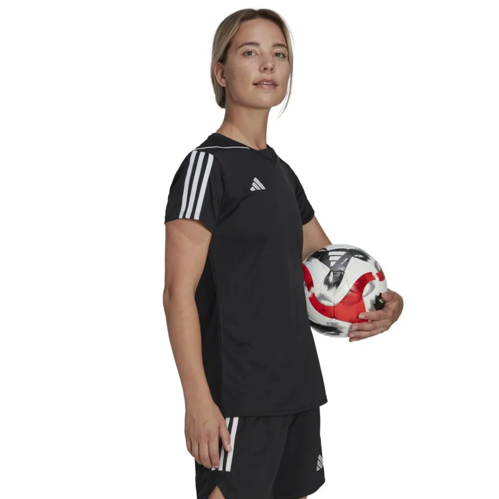 Tiro voetbalshirt dames 23 black white*adidas