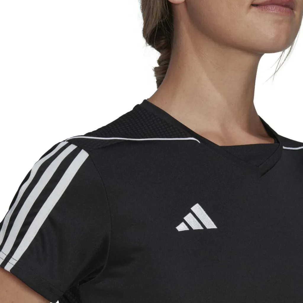Tiro voetbalshirt dames 23 black white*adidas