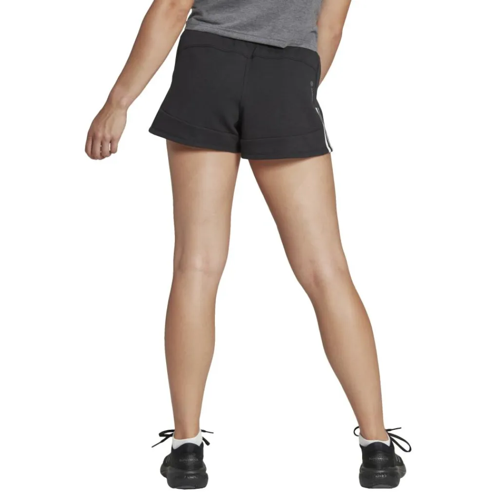 Train Essentials Cotton 3-Stripes short dames black*adidas Sale