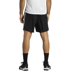 Train Essentials Piqué 3-Stripes short heren black white*adidas Outlet