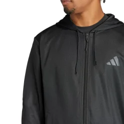 Train Essentials trainingsjack heren black*adidas Clearance