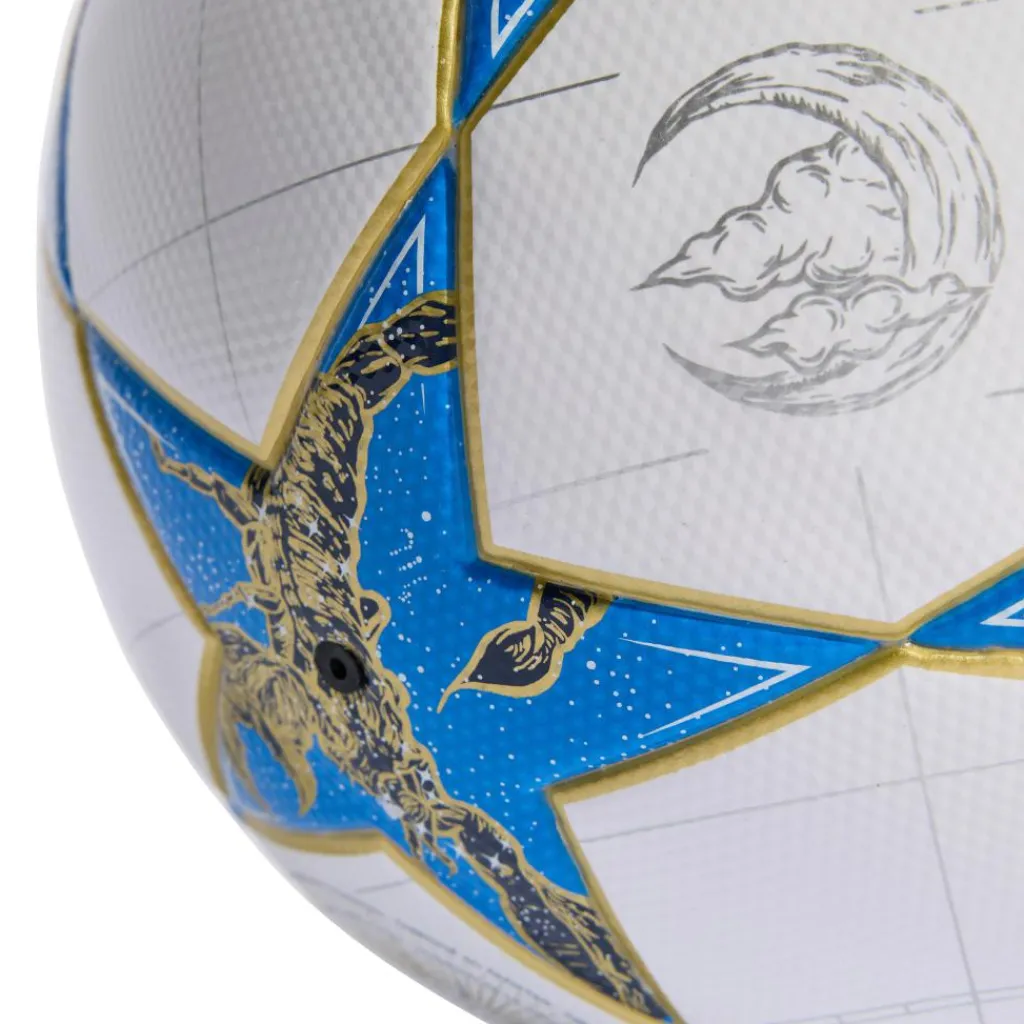 UCL League Stage Boxed voetbal white dark blue pantone gold metallic 25 - 26*adidas Outlet
