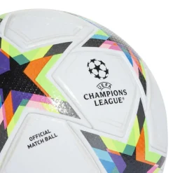 UCL Pro Void voetbal white silver metallic bright  cyan pantone*adidas Clearance