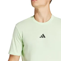 Workout Woven shirt heren semi green spark black*adidas Hot