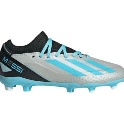 X Crazyfast Messi.3 FG voetbalschoenen junior silver metallic blish blue core black*adidas Online