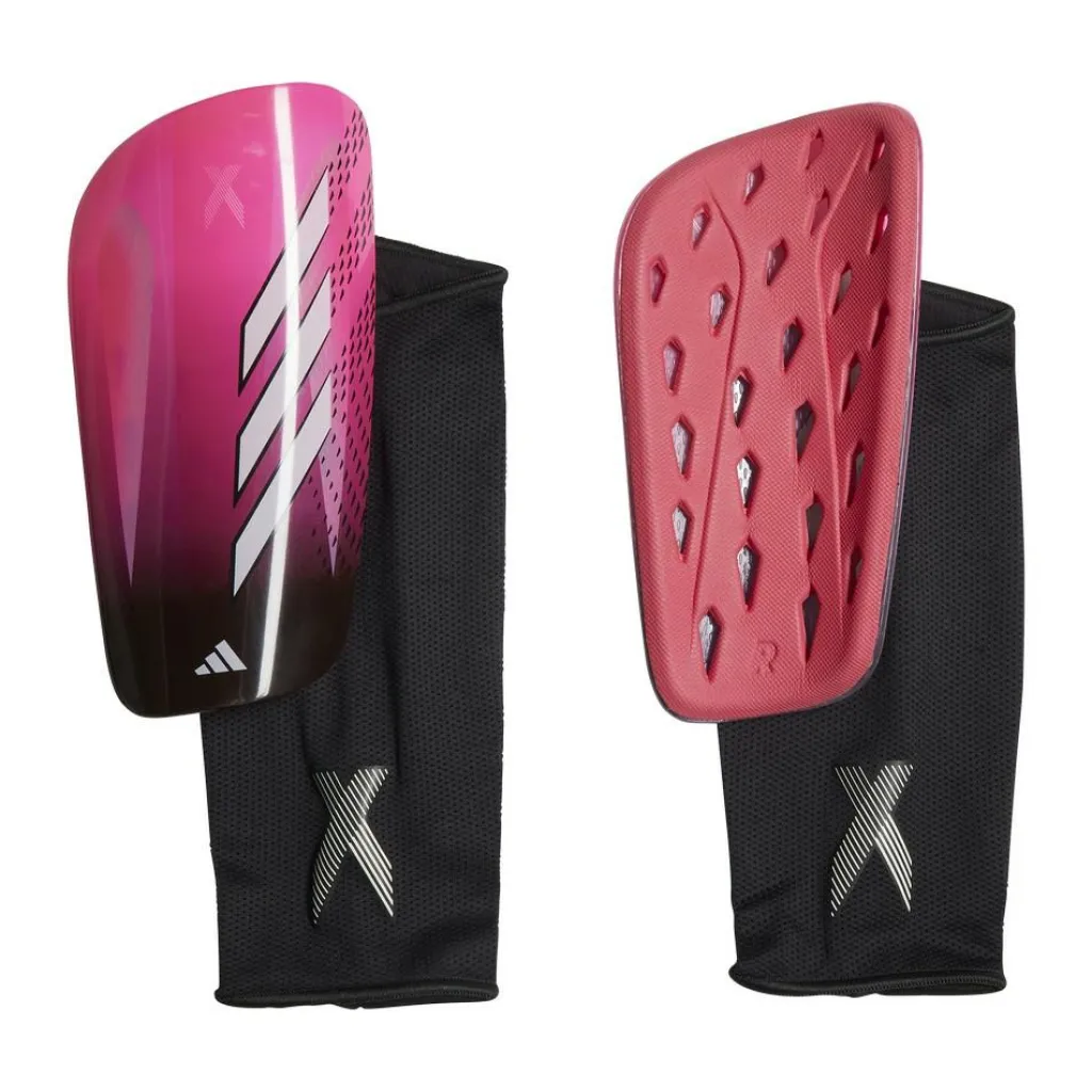 X Speedportal League scheenbeschermers team shock pink zero metalic black*adidas