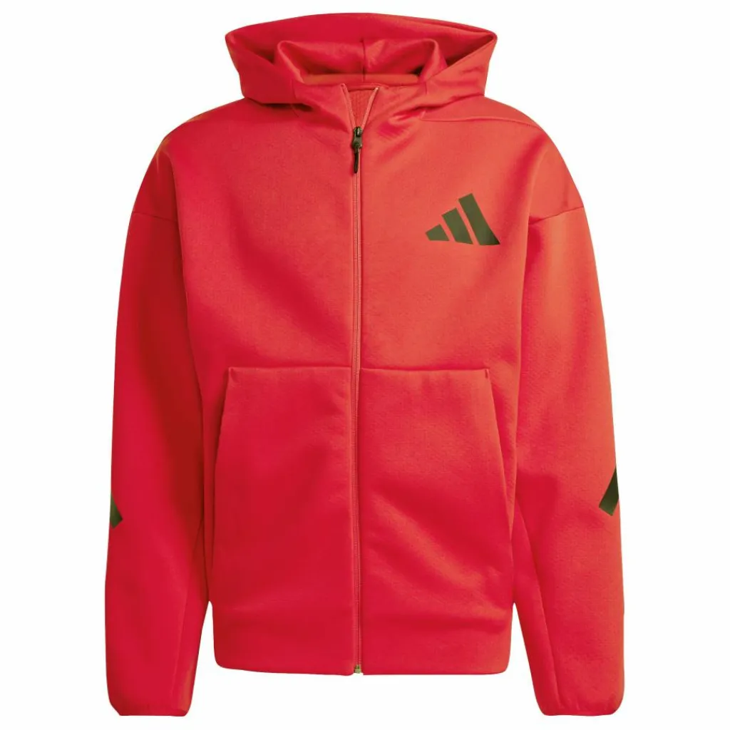 Z.N.E. trainingsjack heren pure ruby*adidas