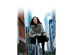 Seq regenjas dames olive*Agu