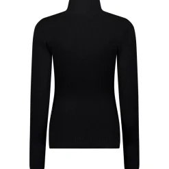 Ruby Ribbed skipully dames true black white*Airforce