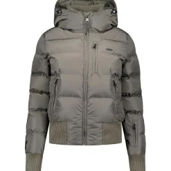 Taos winterjas dames beluga true black*Airforce Hot