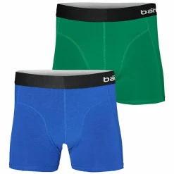 Bamboo Basic onderbroek heren blue green 2-pack*Apollo Clearance