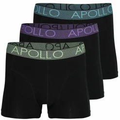Onderbroek heren black 3-pack*Apollo New