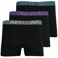 Onderbroek heren black 3-pack*Apollo New