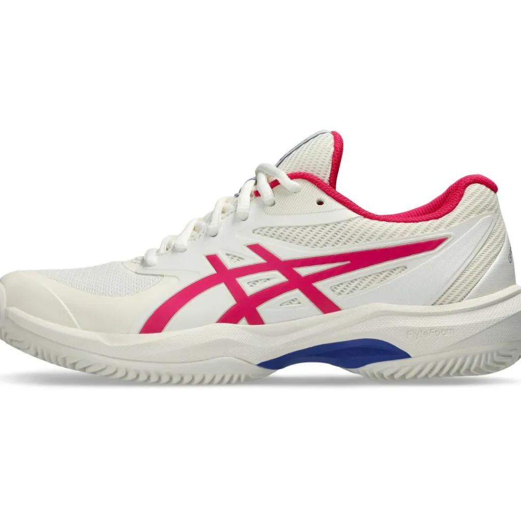 GAME FF CLAY/OC tennisschoenen dames cream bright rose*Asics Outlet