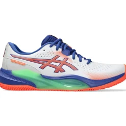 GEL-CHALLENGER 15 padelschoenen heren white vivid coral*Asics Clearance