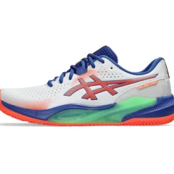 GEL-CHALLENGER 15 padelschoenen heren white vivid coral*Asics Clearance