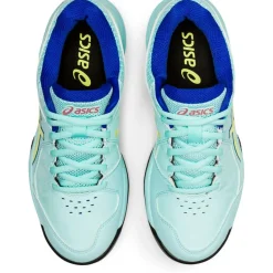 Gel-Peake hockeyschoenen dames clear blue glow yellow*Asics Hot