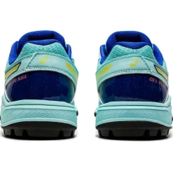 Gel-Peake hockeyschoenen dames clear blue glow yellow*Asics Hot