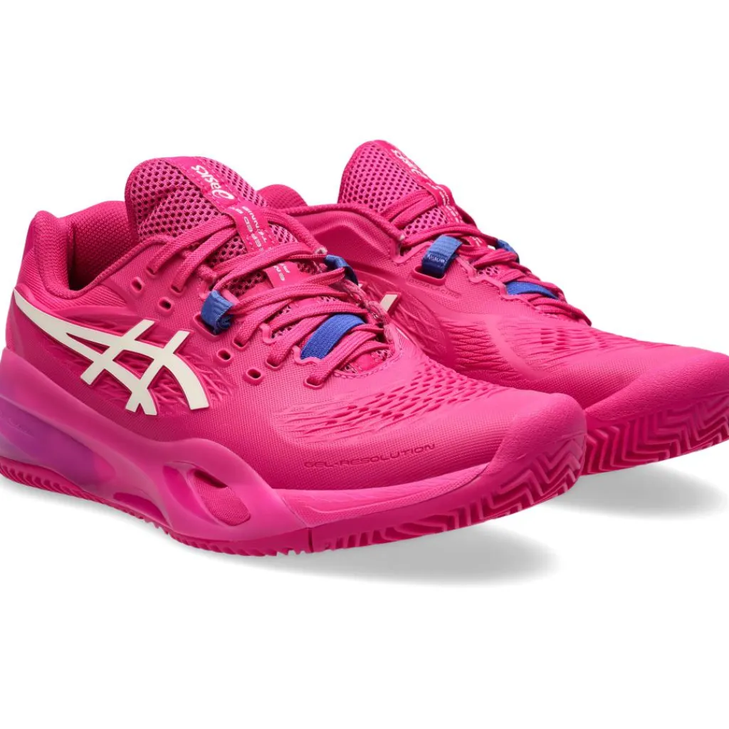 GEL-RESOLUTION X CLAY tennisschoenen dames bright rose cream*Asics Discount