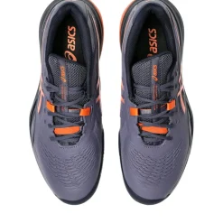 Gel-Resolution X Clay tennisschoenen heren greyish purple nova orange*Asics Sale
