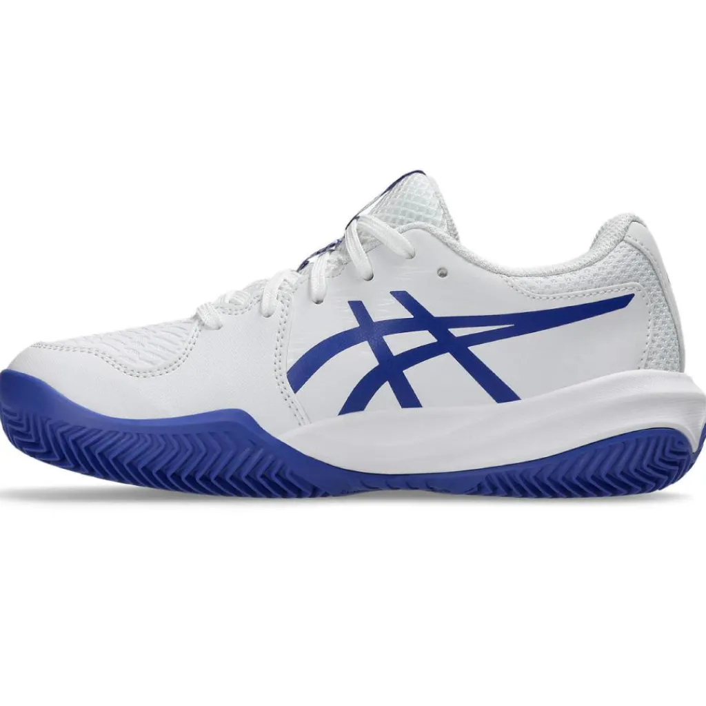 GEL-RESOLUTION X GS CLAY tennisschoenen junior white dark cobalt*Asics Best