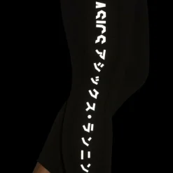 Katakana Crop Tight hardloopbroek dames performance black*Asics New