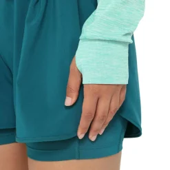 Nagino Run hardloopjack dames aurora green blue  expanse*Asics Sale