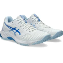 Netburner Ballistic FF 3 indoorschoenen dames white blue coast*Asics Outlet