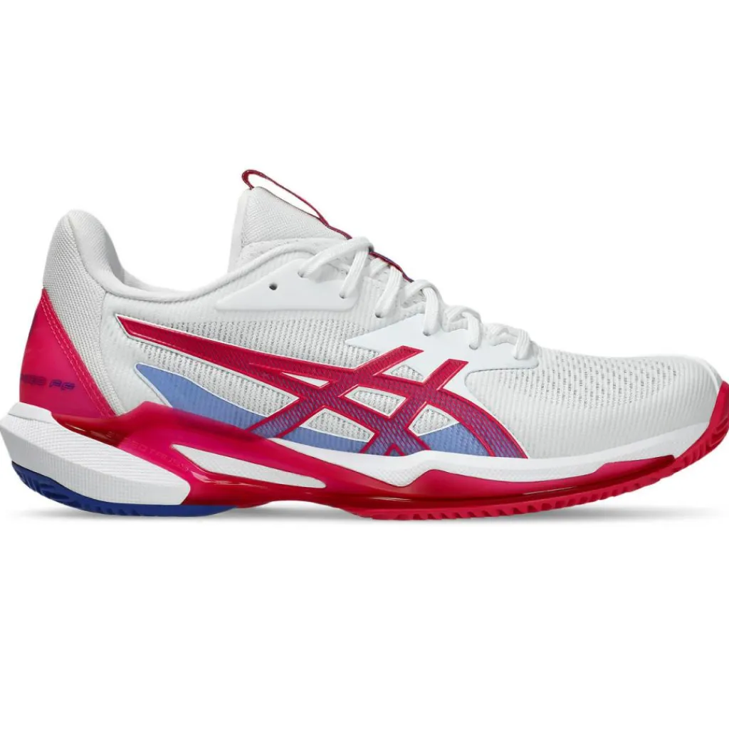 SOLUTION SPEED FF 3 CLAY tennisschoenen dames white bright rose*Asics