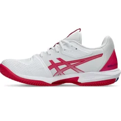 SOLUTION SPEED FF 3 CLAY tennisschoenen dames  white bright rose*Asics