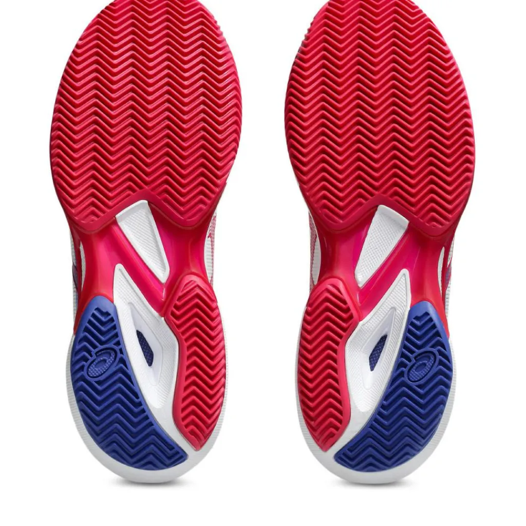 SOLUTION SPEED FF 3 CLAY tennisschoenen dames white bright rose*Asics